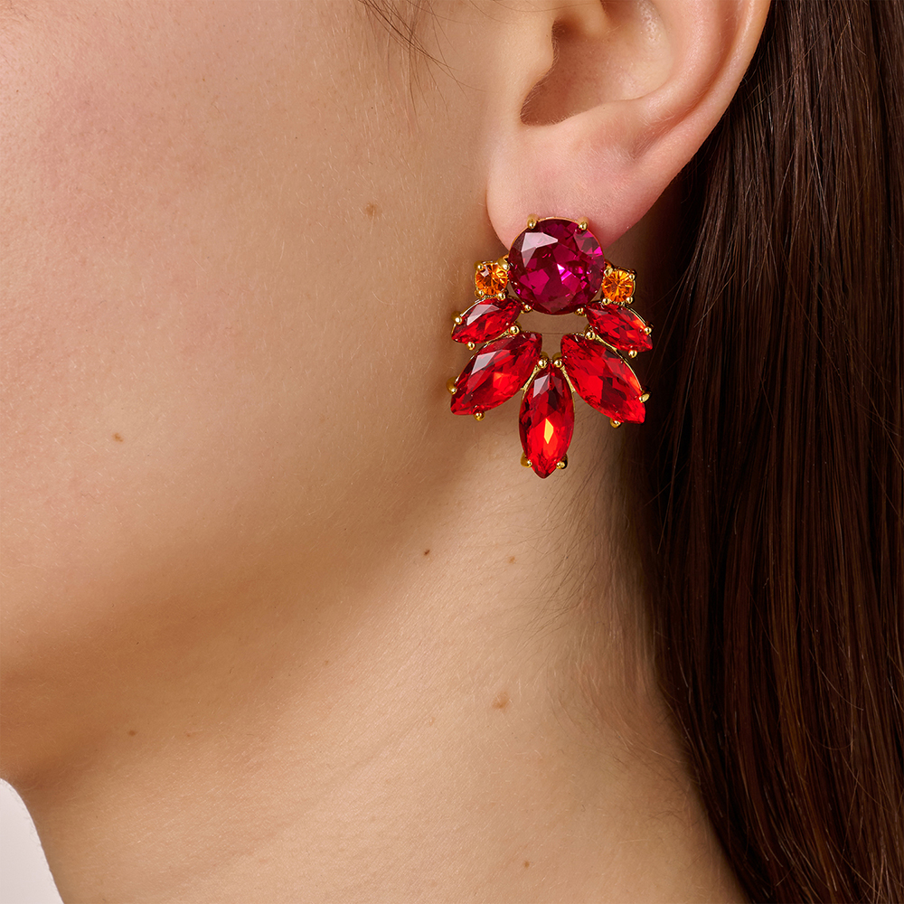 Dyrberg Kern Серьги DRAGO SG RED / PINK Dyrberg Kern 470064 Арт.: 470064