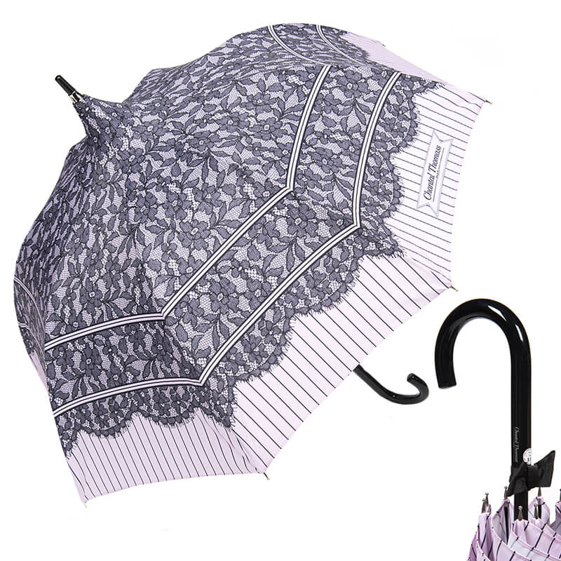 Chantal Thomass Зонт-трость Chantal Thomass 888-LM Promenade Violet col 2  product-451 Арт.: product-451