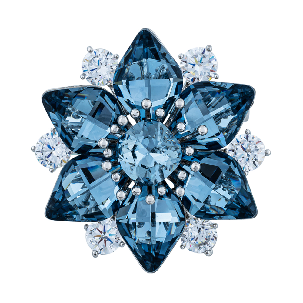 Fiore Luna Брошь Звезда Zircon Fiore Luna XR14178A2 BL/S Арт.: XR14178A2 BL/S