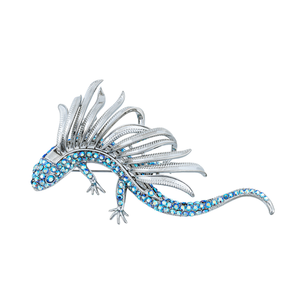 Fiore Luna Брошь Dragon чешский бриллиант Fiore Luna BR15080 BL/S Арт.: BR15080 BL/S