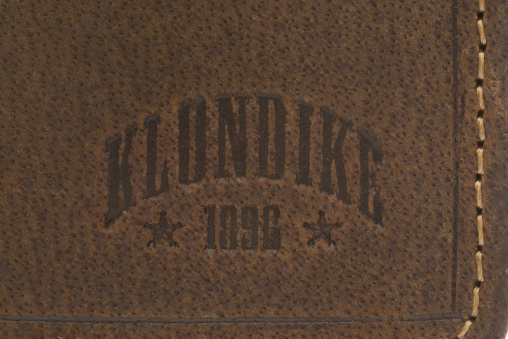 Klondike 1896 Бумажник женский KLONDIKE «Wendy», натуральная кожа в темно-коричневом цвете, 10 х 13,5 см Арт.: KD1028-03