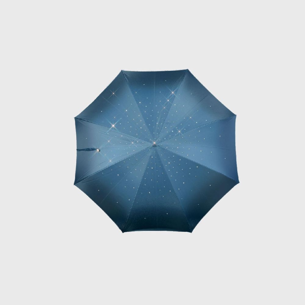 Pasotti Зонт-трость Pasotti Swarovski Blu Fiore Арт.: product-2046