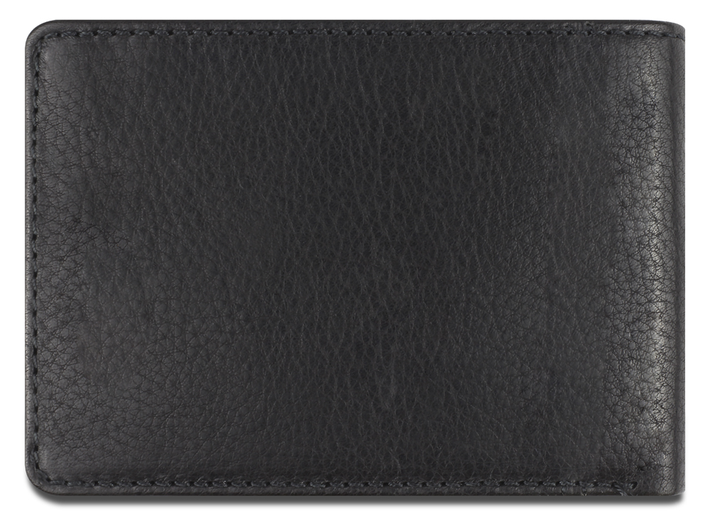 MANO 1919 Бумажник Mano "Don Montez", натуральная кожа в черном цвете, 12,8 х 9 см Арт.: M191925201