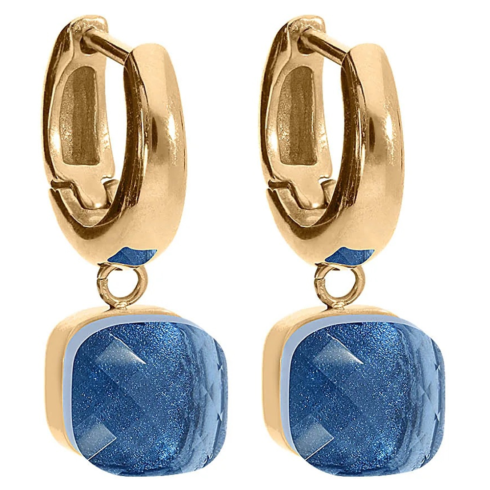 Qudo Серьги FIRENZE (G) Dark Blue Qudo 107001/20-4730 Арт.: 107001/20-4730