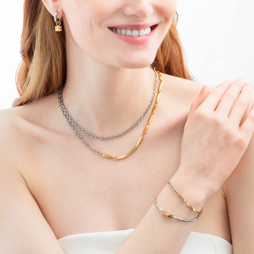Coeur de Lion Колье Gold-Silver Coeur de Lion 0804/10-1617 Арт.: 0804/10-1617