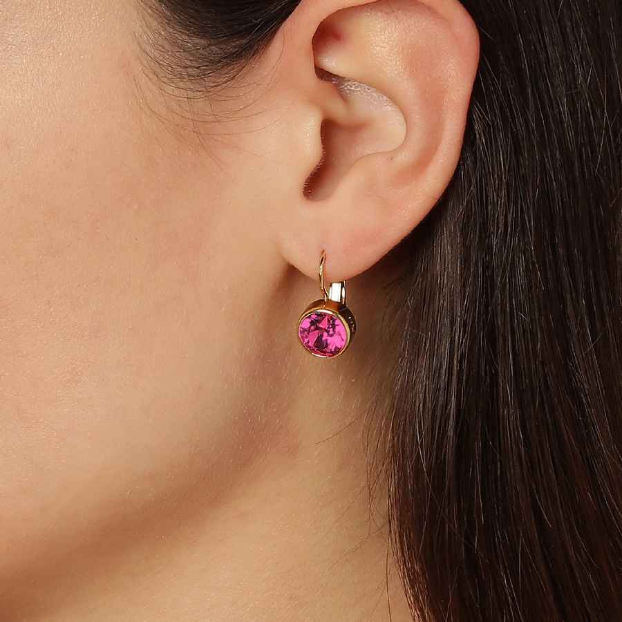 Dyrberg Kern Серьги LEONORA SS GREY / VINTAGE ROSE Dyrberg Kern *450002 Арт.: *450002