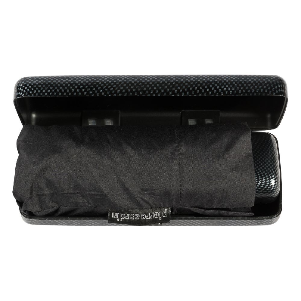 Pierre Cardin Зонт складной Pierre Cardin 83701-OM Supermini Flat Black  product-2881 Арт.: product-2881