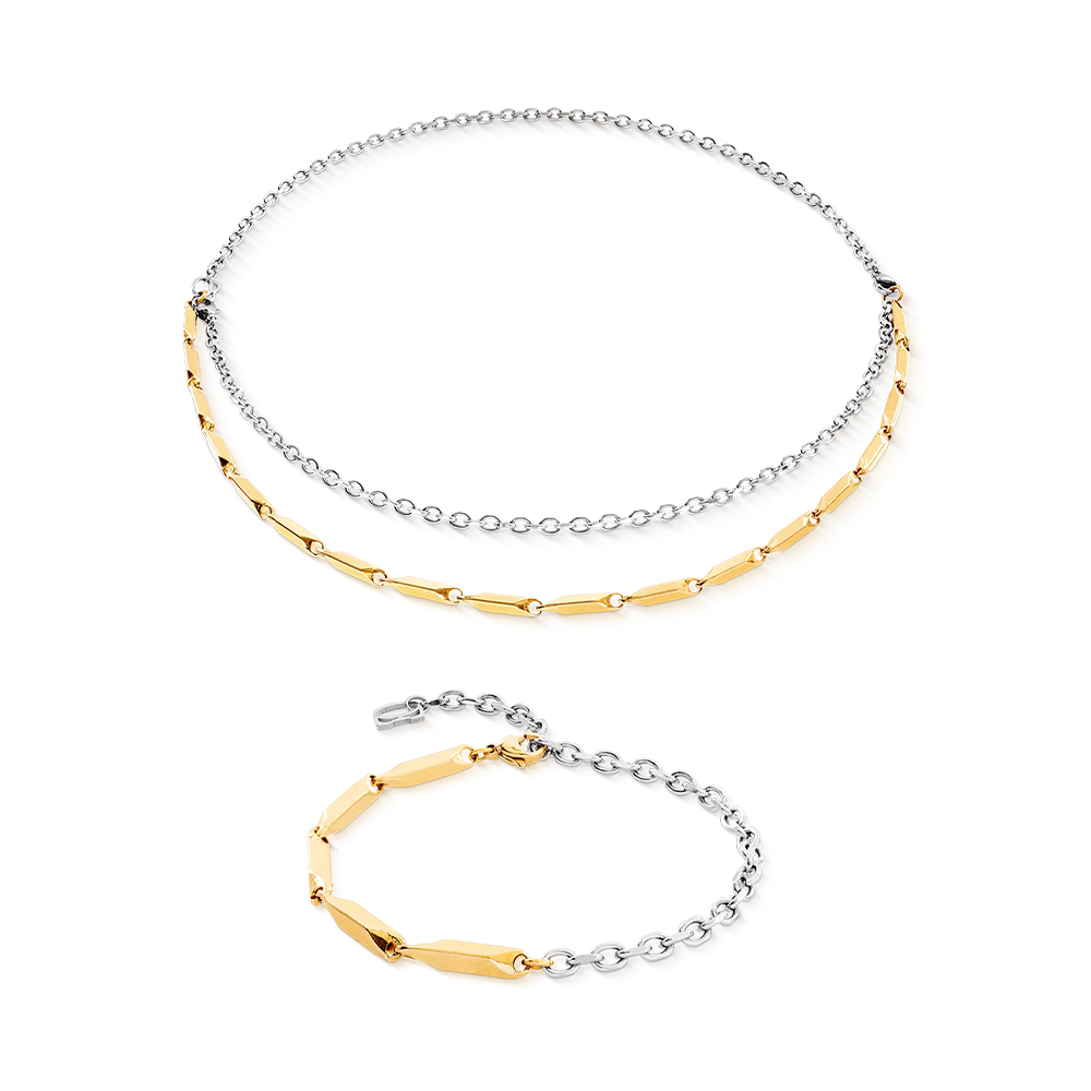 Coeur de Lion Колье Gold-Silver Coeur de Lion 0804/10-1617 Арт.: 0804/10-1617