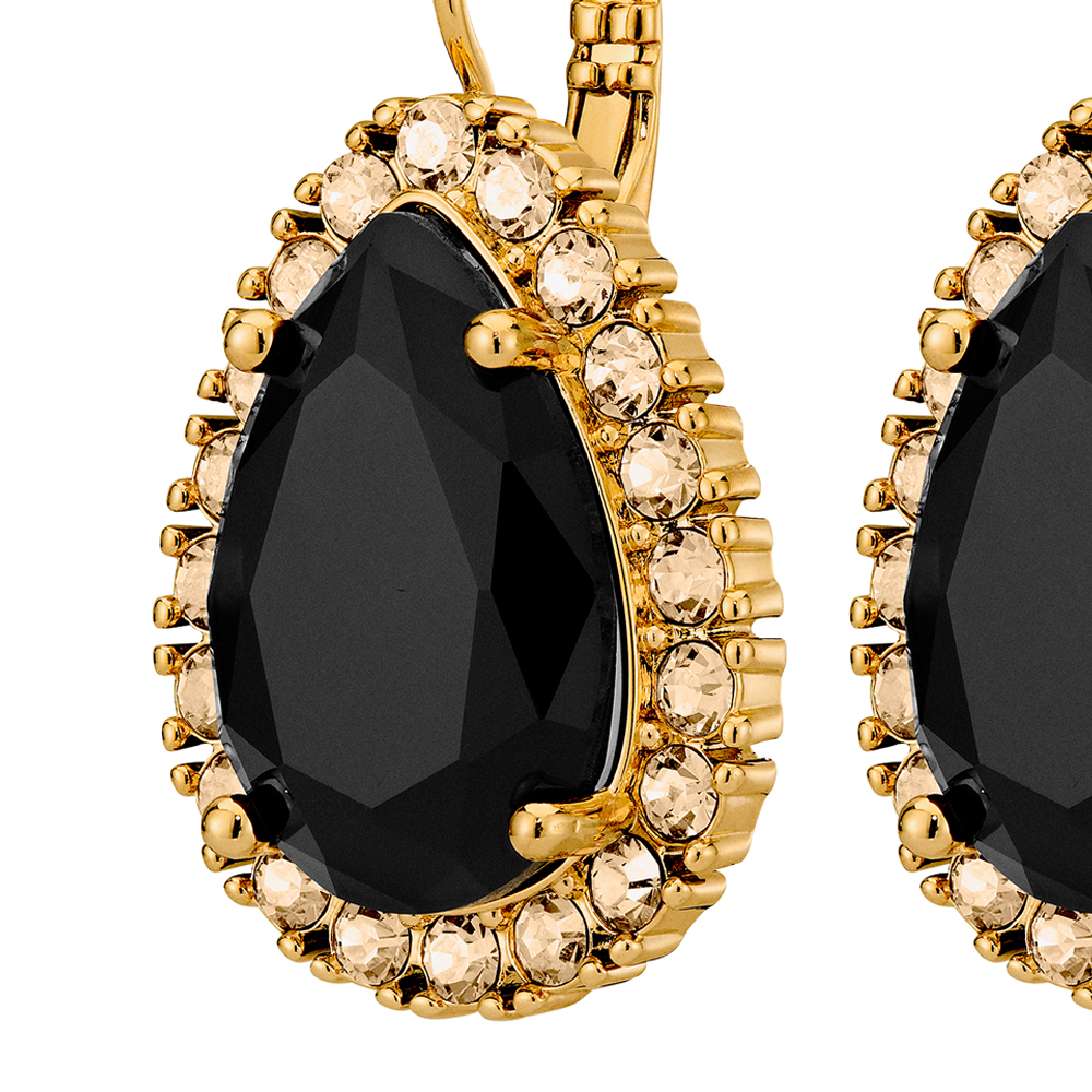 Dyrberg Kern Серьги FIORA SG BLACK /GOLDEN Dyrberg Kern *450077 Арт.: *450077