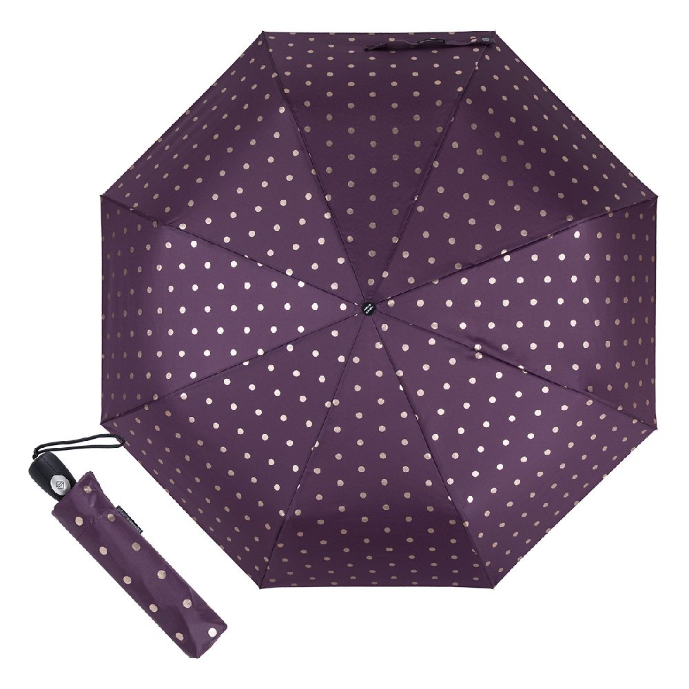 Pierre Cardin Зонт складной Pierre Cardin 82830-OC Dots Dark Lilac  product-3645 Арт.: product-3645