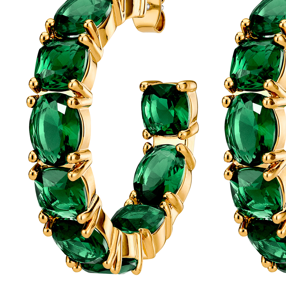 Dyrberg Kern Серьги GRETIA SG EMERALD GREEN Арт.: 450085