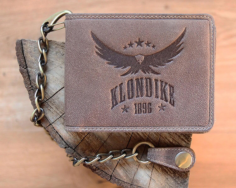 Klondike 1896 Бумажник KLONDIKE «Harry Eagle», натуральная кожа в коричневом цвете, 12,5 х 10 см Арт.: KD1013-02