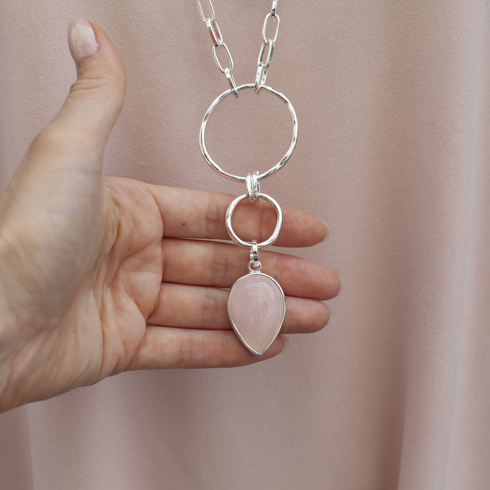 Fiore Luna Колье ROSE QUARTZ Fiore Luna *LN3171-4 R/S Арт.: *LN3171-4 R/S