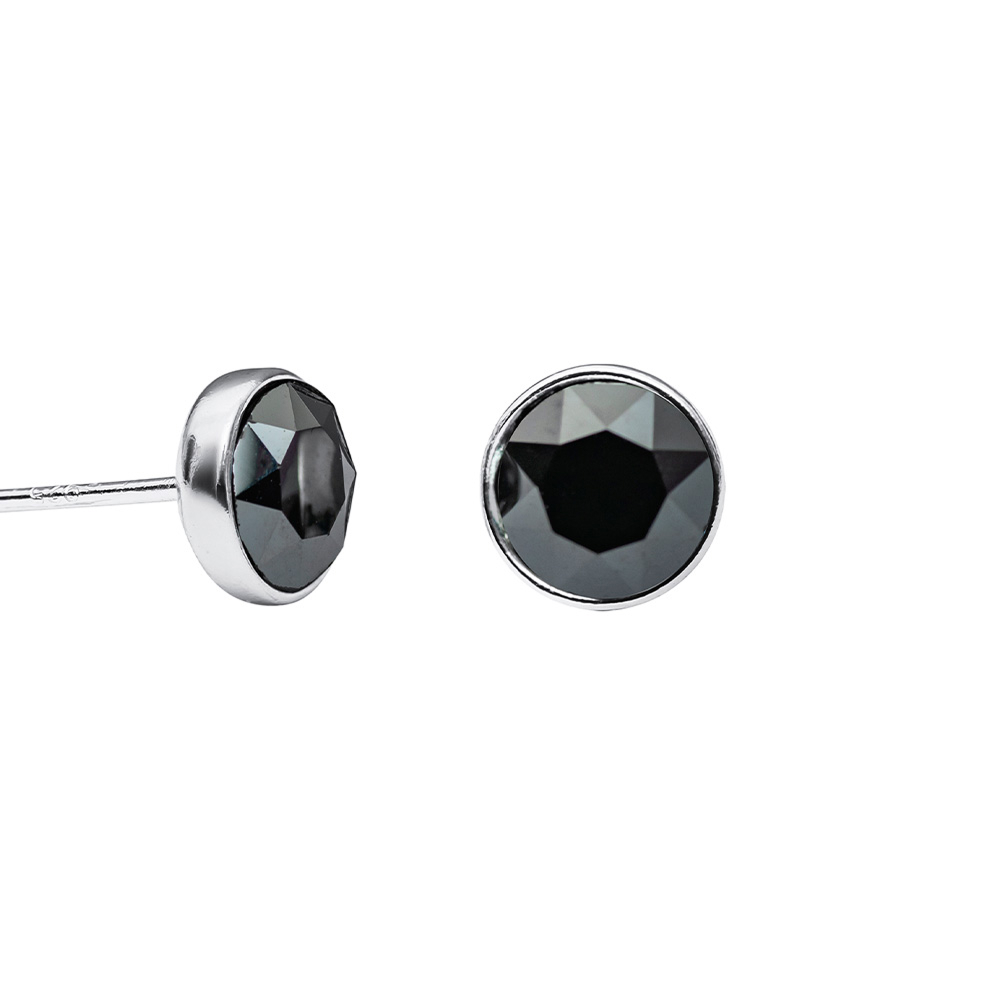 Fiore Luna Пусеты Jet Hemitate Fiore Luna SWE297 JH S Арт.: SWE297 JH S