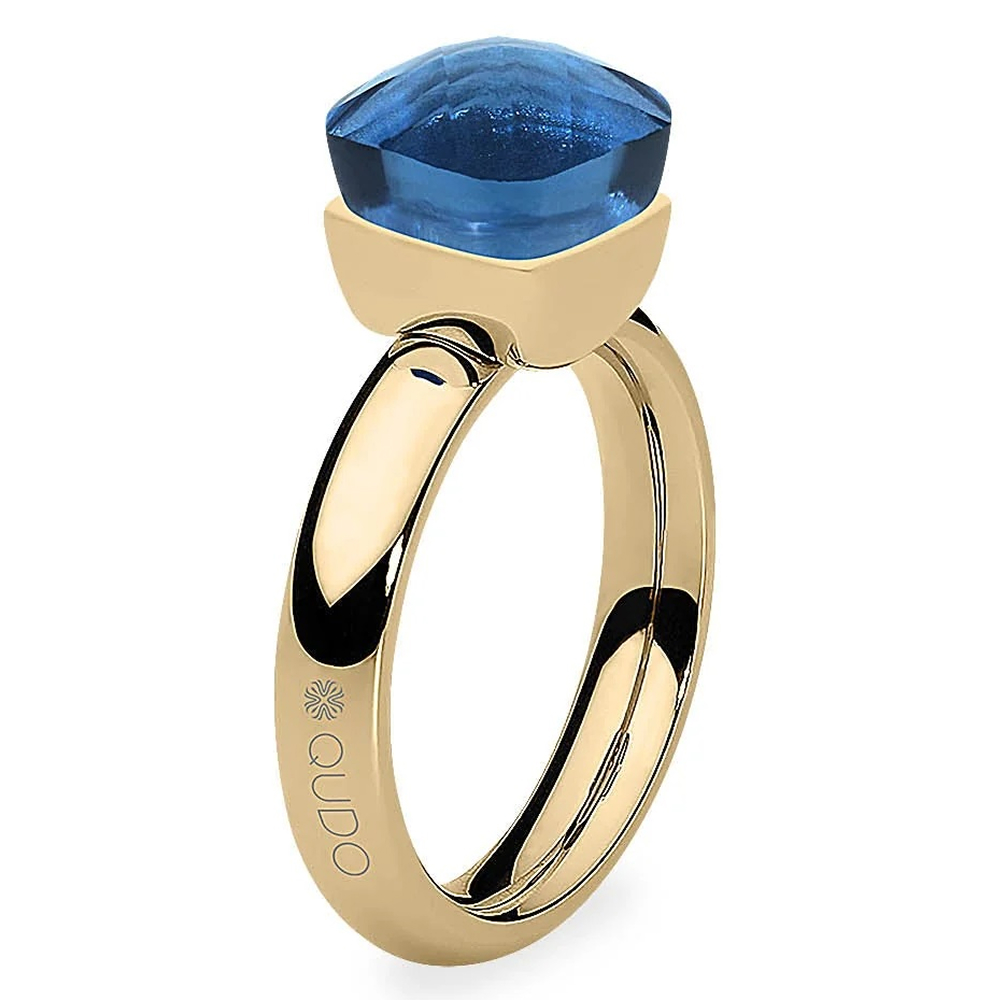 Qudo Кольцо FIRENZE 17.2 (G) Dark Blue Qudo 107001/40-4730 17.2 Арт.: 107001/40-4730 17.2