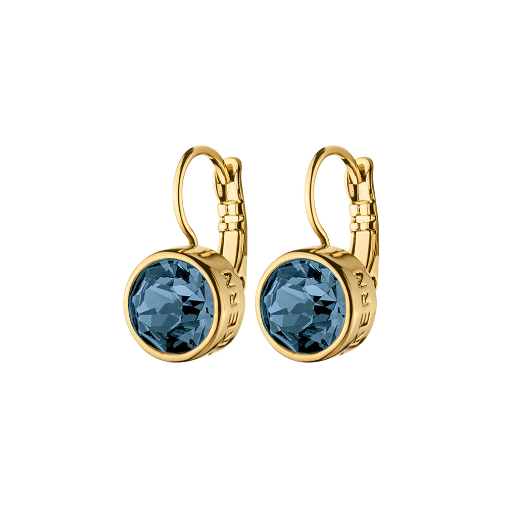 Dyrberg Kern Серьги LOUISE SG BLUE Dyrberg Kern 370020 BL/G Арт.: 370020 BL/G