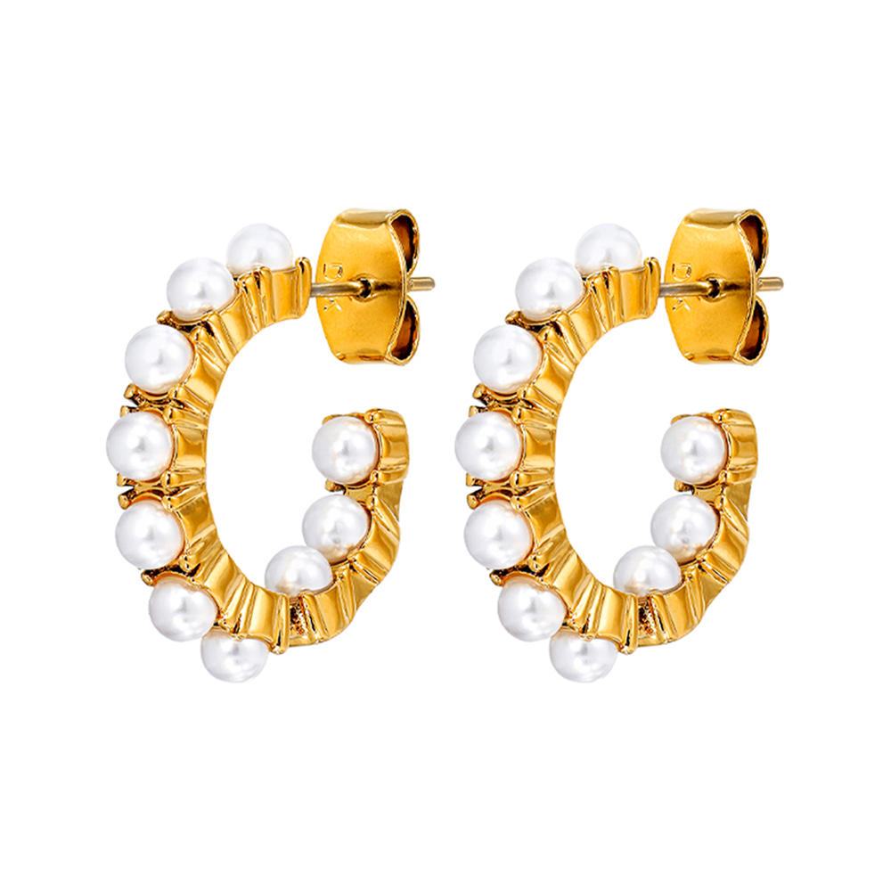 Dyrberg Kern Серьги RAQUEL SG WHITE PEARL Dyrberg Kern 470114 Арт.: 470114
