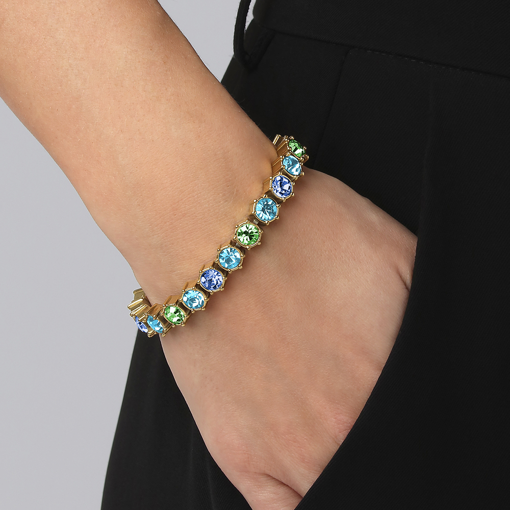Dyrberg Kern Браслет  COURAGE SG AQUA MIX Арт.: 480151