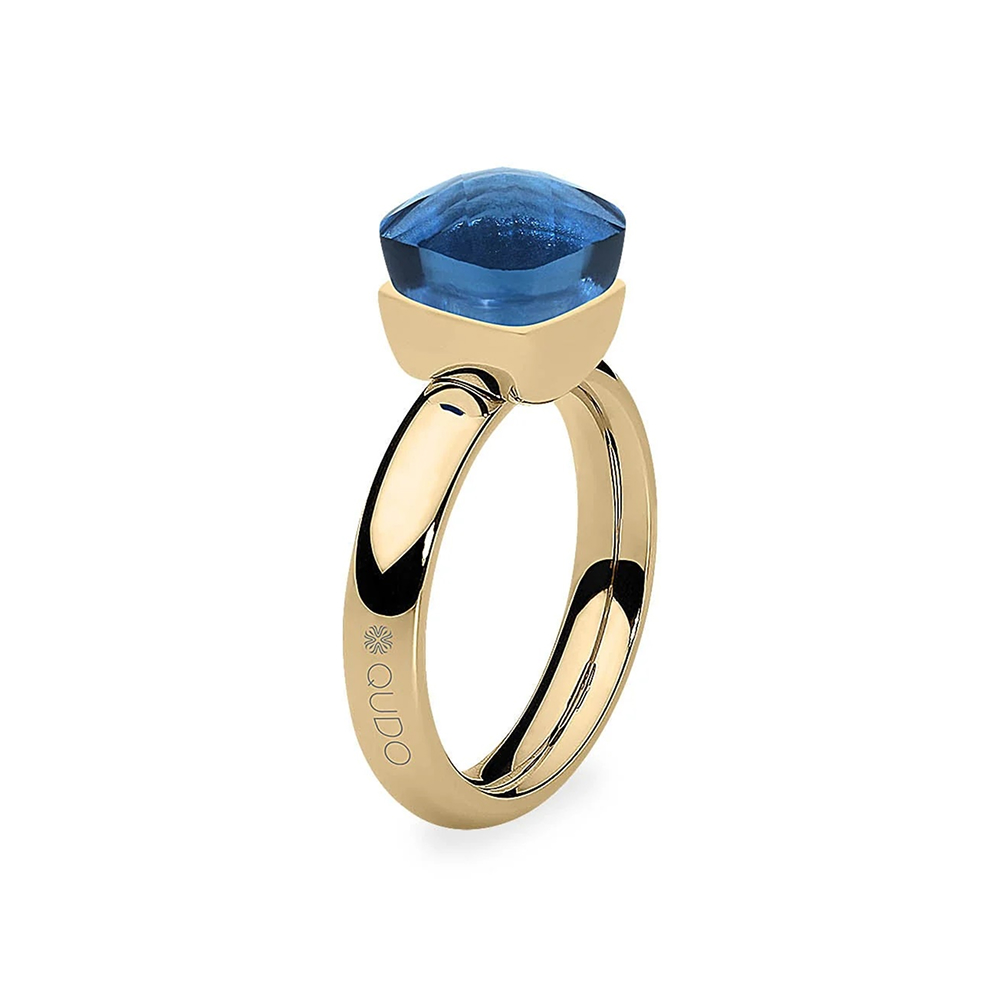 Qudo Кольцо FIRENZE 17.2 (G) Dark Blue Qudo 107001/40-4730 17.2 Арт.: 107001/40-4730 17.2