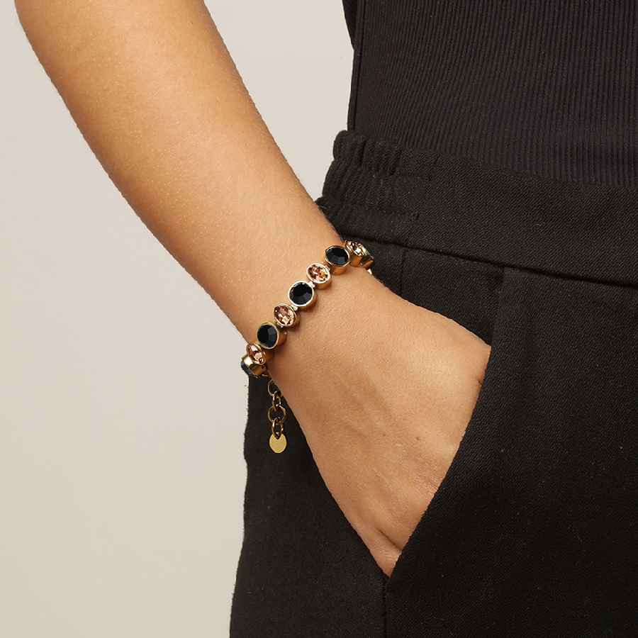 Dyrberg Kern Серьги CHANTAL SG BLACK Dyrberg Kern 430084 Арт.: 430084