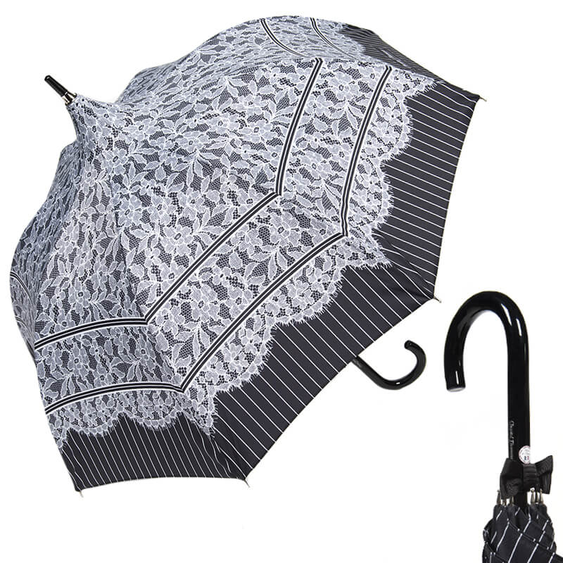Chantal Thomass Зонт-трость Chantal Thomass 888-LM Promenade Noir col 1  product-452 Арт.: product-452