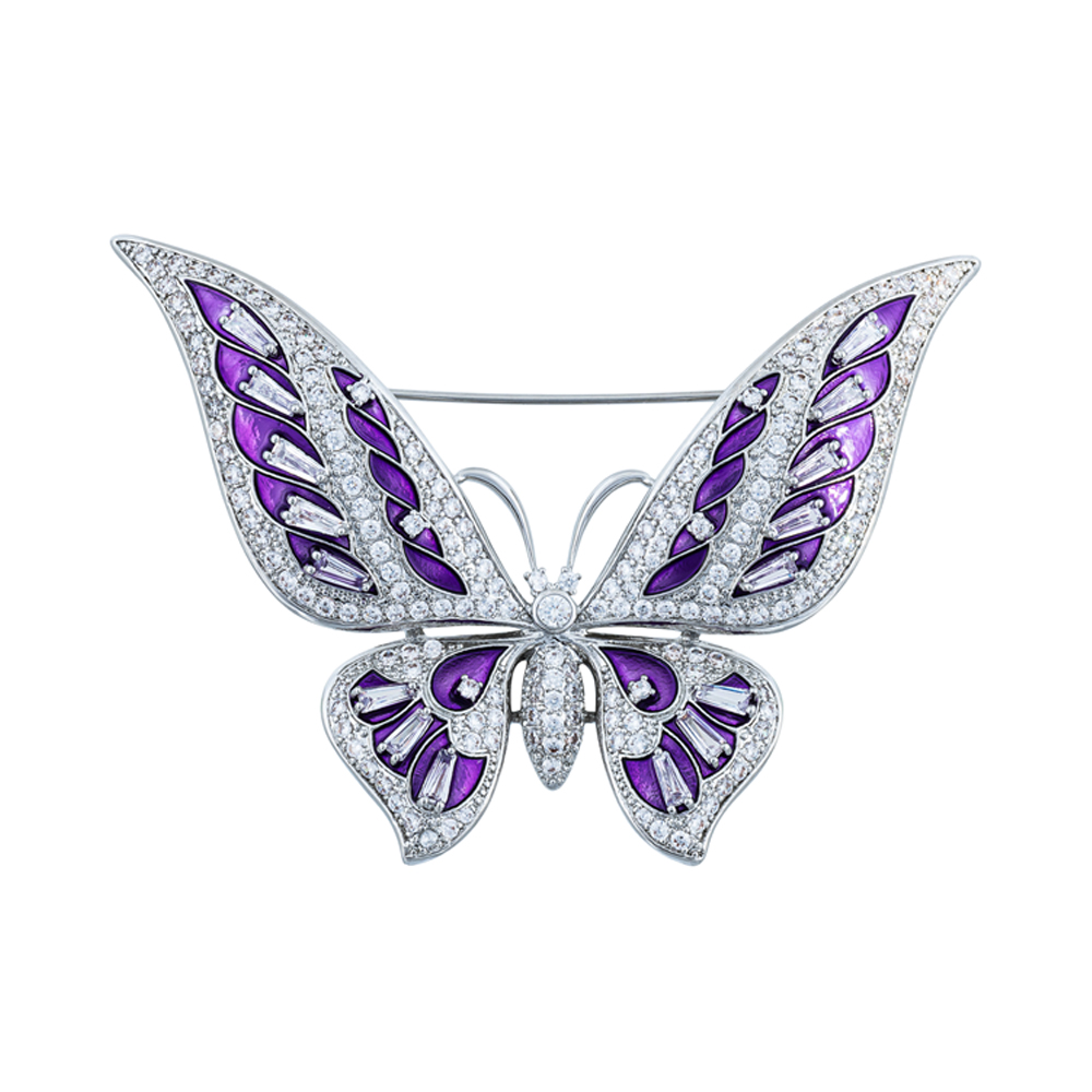 Fiore Luna Брошь Бабочка Zircon Fiore Luna XR01278 V/S Арт.: XR01278 V/S