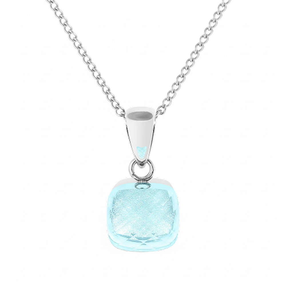 Qudo Колье FIRENZE (S) Aquamarine Qudo 107000/48-6002 Арт.: 107000/48-6002