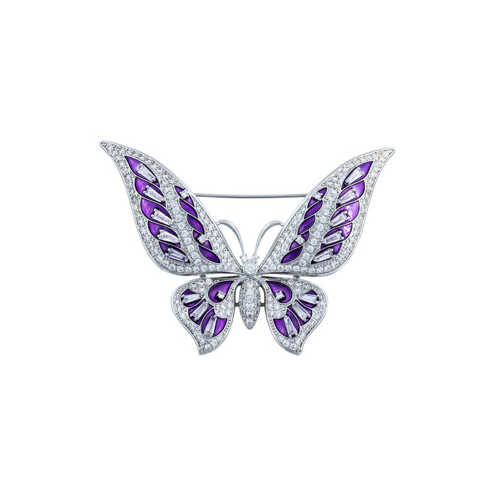 Fiore Luna Брошь Бабочка Zircon Fiore Luna XR01278 V/S Арт.: XR01278 V/S