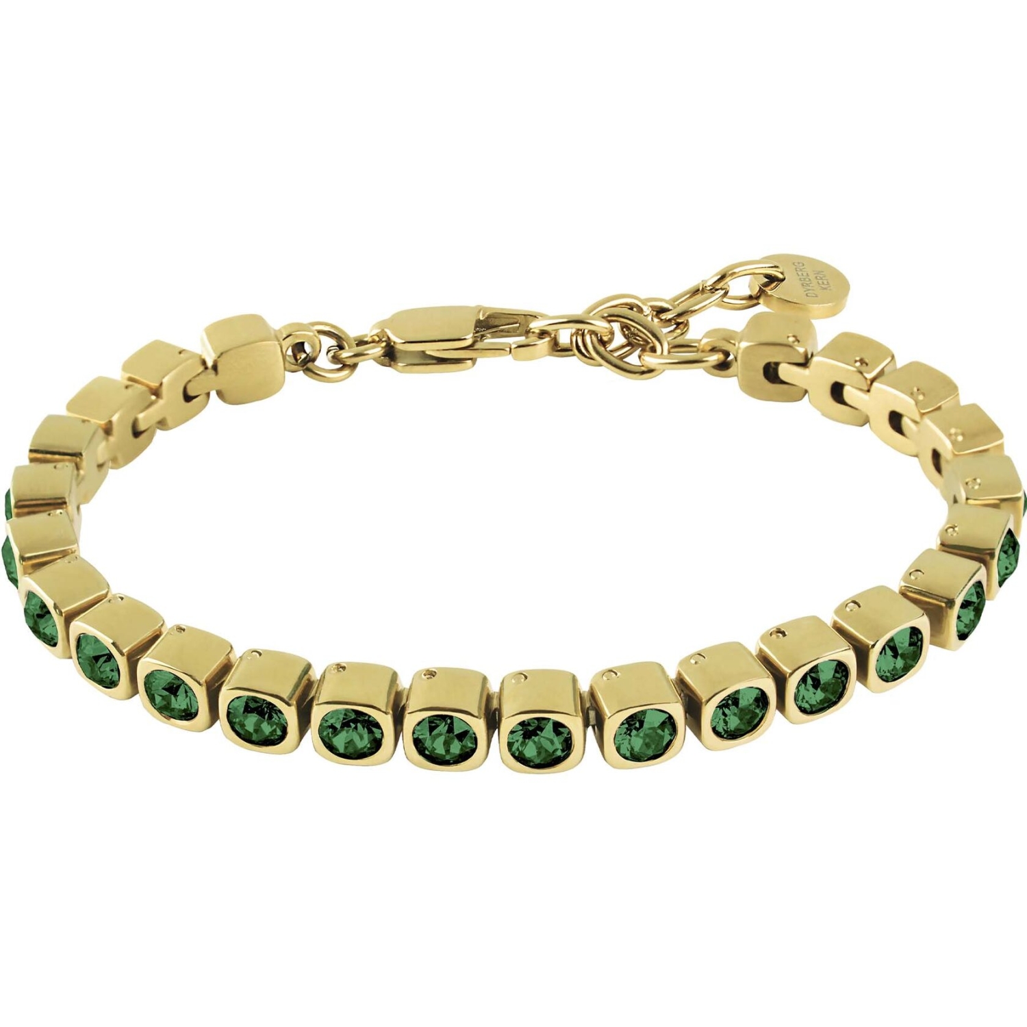 Dyrberg Kern Колье METTA SG EMERALD GREEN /GOLDEN Dyrberg Kern *450080 Арт.: *450080