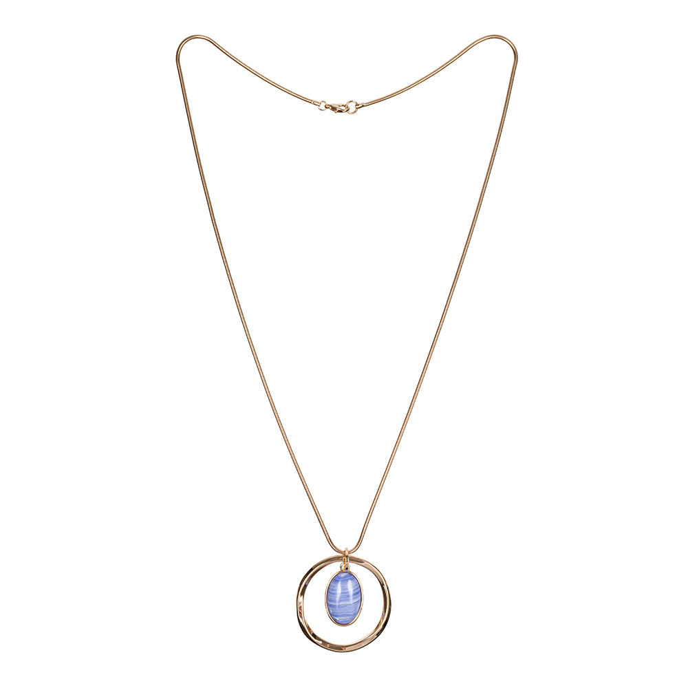 Fiore Luna Колье SAPPHIRINE AGATE Fiore Luna LN5141 BL/G Арт.: LN5141 BL/G