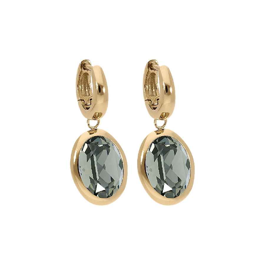  Creole TIVOLA small G black diamond