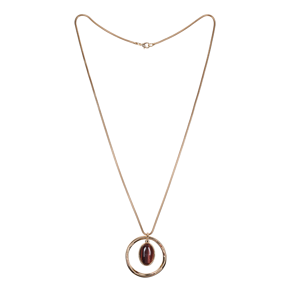 Fiore Luna Колье COFFE AGATE Fiore Luna LN5146 BR/G Арт.: LN5146 BR/G