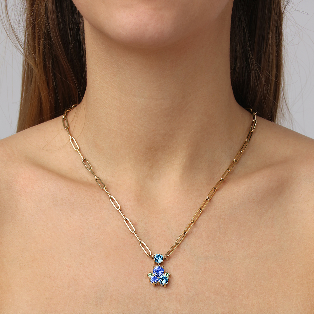 Dyrberg Kern Колье  TANZY SG AQUA Арт.: 480123