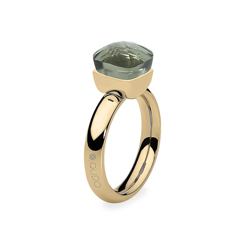 Qudo Кольцо FIRENZE 18.5 (G) Smoky Quartz Qudo 107001/40-5110 18.5 Арт.: 107001/40-5110 18.5