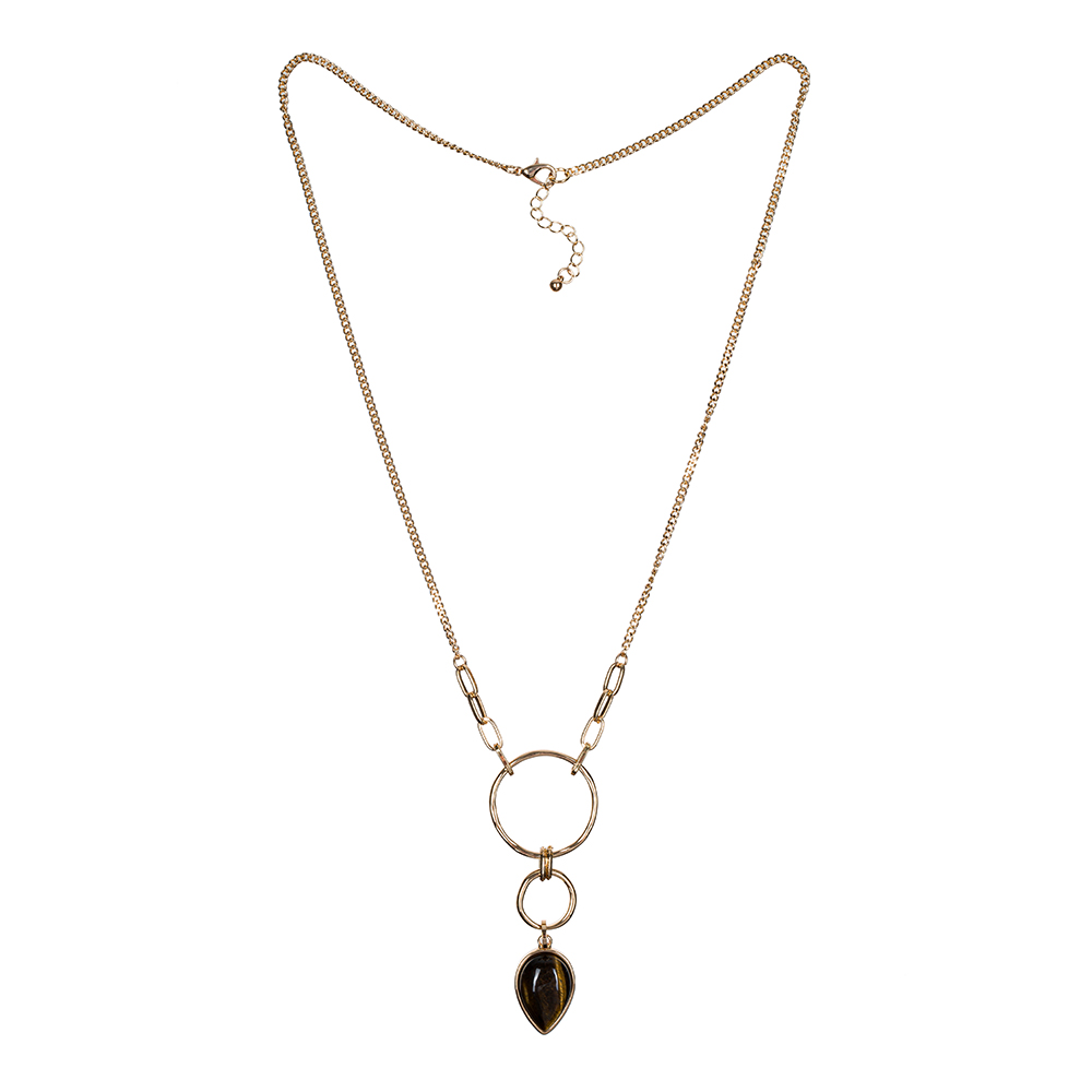 Fiore Luna Колье TIGER EYE Fiore Luna LN3171-6 BR/G Арт.: LN3171-6 BR/G