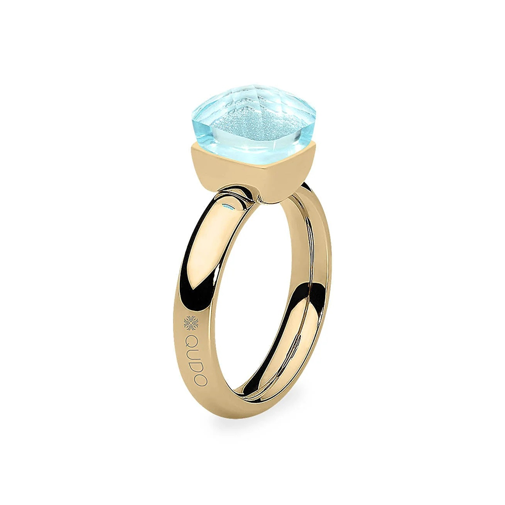 Qudo Кольцо FIRENZE 18.5 (G) Aquamarine Qudo 107001/40-6002 18.5 Арт.: 107001/40-6002 18.5