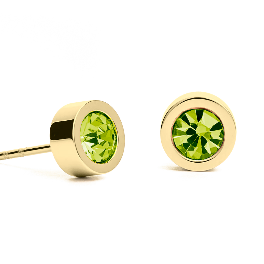 Fiore Luna Пусеты Apple Green 6х3 Fiore Luna SWE126 AG G Арт.: SWE126 AG G