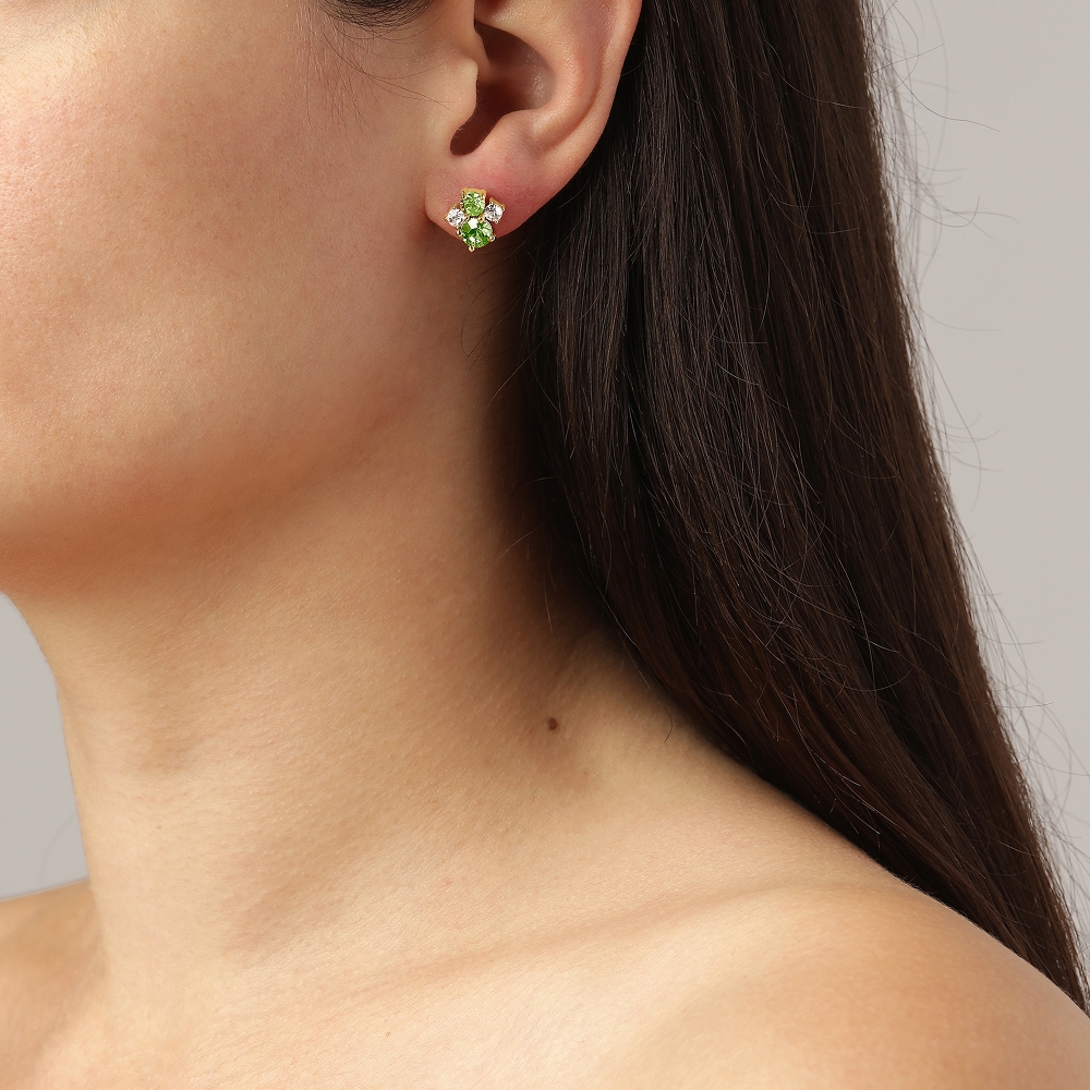 Dyrberg Kern Серьги BILLIS  SG LIGHT GREEN Арт.: 460048