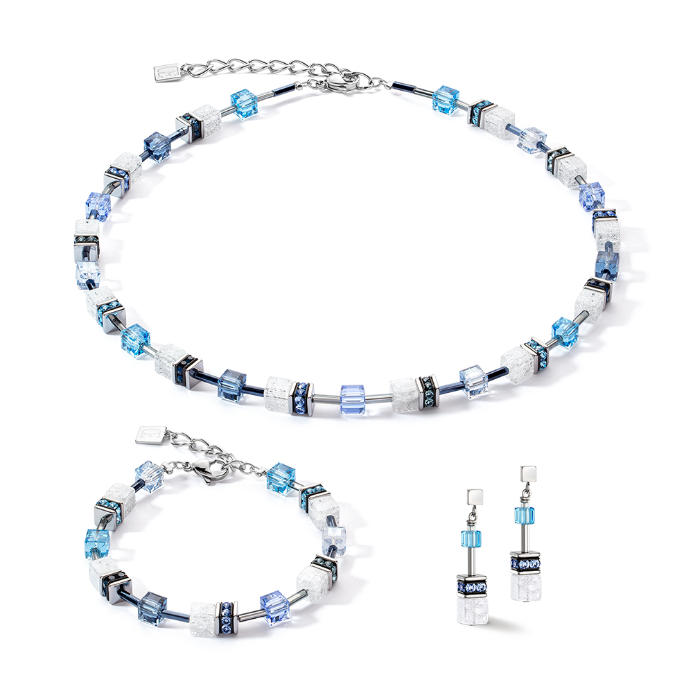 Coeur de Lion Колье Blue-White Арт.: 3018/10-0714