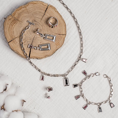 Колье DIVERSIA COLOR ROSA  Ciclon  B231816-09 R/S 