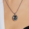 Колье TIVOLA UNICA big (S/P) Silver night 3cm Арт.: 420614