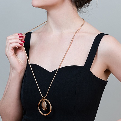 Колье COFFE  Fiore Luna  LN5130 BR/RG 