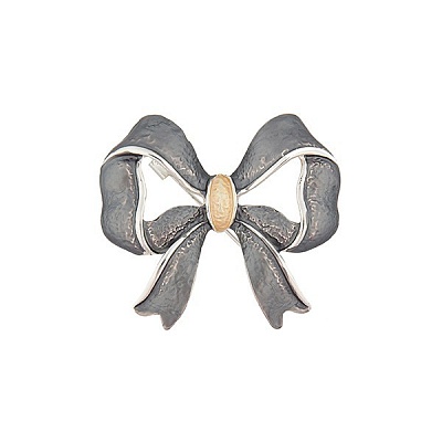 Брошь Бантик  Shadore  XZ2088.3 BW/S 