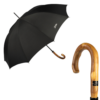 Зонт-трость Jean Paul Gaultier 10-LA Legno Noir product-3037 