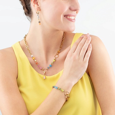 Колье Multicolour  Coeur de Lion  4712/10-1500 