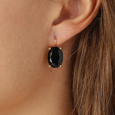 Серьги CHANTAL SG BLACK  Dyrberg Kern  430084 