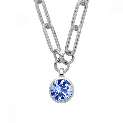 Колье LISANNA SS LIGHT BLUE 420061 BL/S 