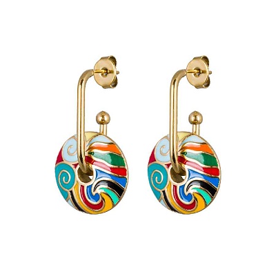 Серьги AE03784-3 G 