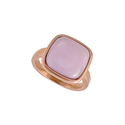 Кольцо Куб SHELL ROSE KR02914-3/8 R/RG 