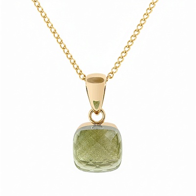 Колье FIRENZE (G) Olivine  Qudo  107001/48-4906 